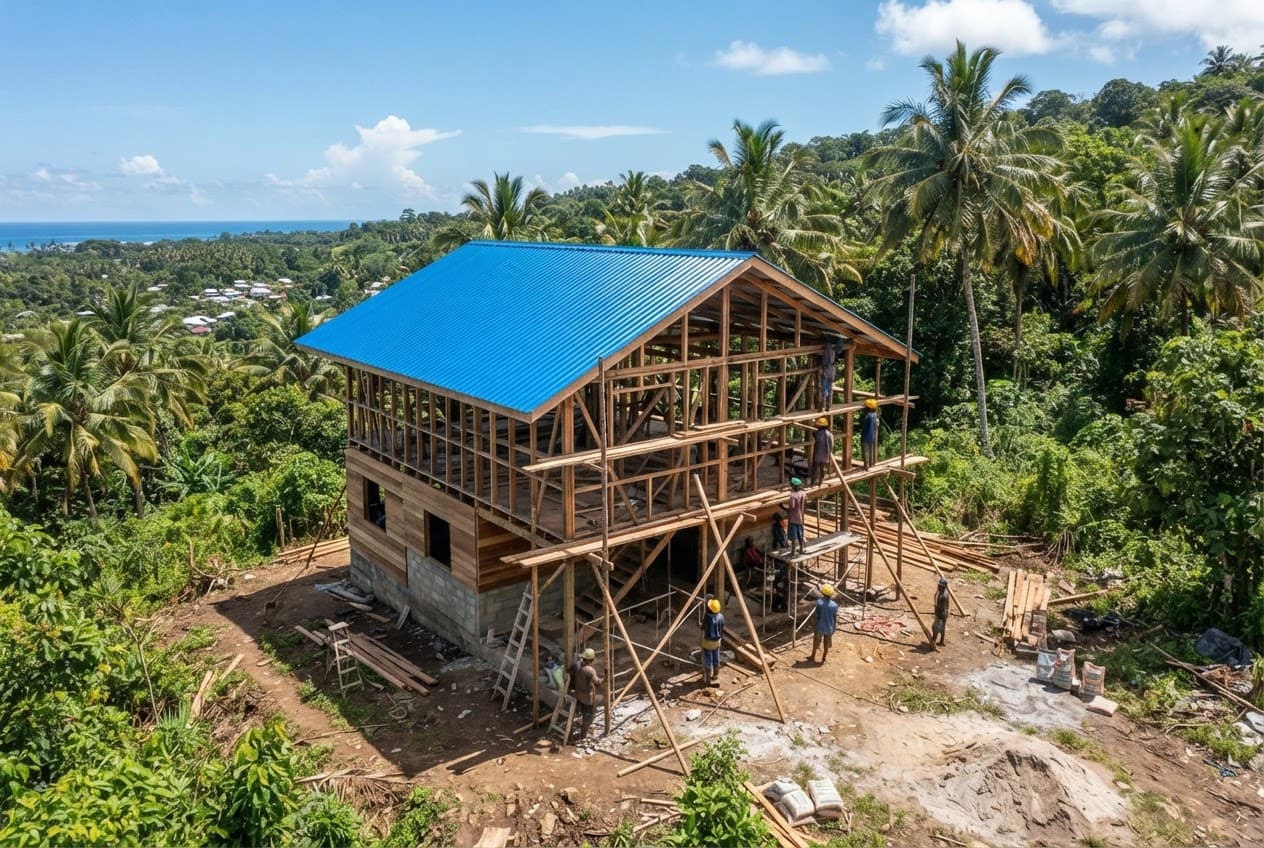 Community construction · Illustrative image